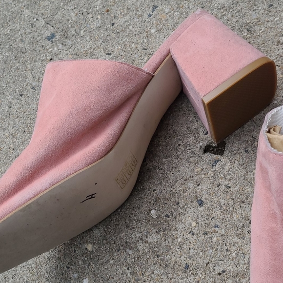 Jeffrey Campbell Suede Block Heel Sandals - Picture 3 of 3